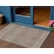 Homeroots 3' X 5' Brown And Ivory Chevron Washable Indoor Outdoor Area Rug 612244 - alternate 1