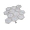 Apollo Tile 12x14 Bianco Carrara, Wooden Grey Marble Polished Floor and Wall Mosaic Tile 5.48 sqft/case, 5PK APLSV88G36A - alternate 6