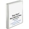 Business Source Ring Binder, White, Clear Sleeve BSN26955 - alternate 1