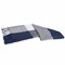 Homeroots 50" X 60" Blue and White Woven Cotton Checkered Throw Blanket with Fringe 516569 - alternate 7