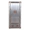 Homeroots 71in Silver Solid Wood and Aluminum Accent Cabinet Soft Close With Two Doors And One Drawer 489025 - alternate 1
