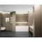 Kingston Brass 54" Acrylic Rectangular 3-Wall Alcove Tub, Right Hand Drain, Glossy White VTAP5436R22 - alternate 2