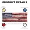 Signmission Rusty American Flag, 24 Inch x 72 Inch, Vinyl Banner B-72-30841 - alternate 3