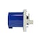 Walther-Werke Pin and Sleeve Inlet, 30A, 230 or 250, 1 Phase, 2 Pole, NEMA Not Rated 635306 - alternate 6