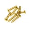 Prime-Line Door and Gate, Safety Hasp Hinge Latch with Fixed Staple 2-1/2 inch with Screws, Brass Plated U 117056 - alternate 4