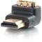 C2G HDMI&REG; MALE TO HDMI&REG; FEMALE 90&DEG; DOWN ADAPTER 40999 - alternate 1