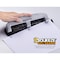 Bostitch EZ Squeeze Three Hole Punch, 12 Sheets, Gray/Black 2101 - alternate 6