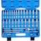 Neiko 1/4 Inch-Drive Ratchet and Small Socket Set, 58-Piece, Chrome Vanadium Steel, Multi-color 02514A - alternate 1