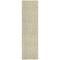 Homeroots 8' Runner Light Green Damask Washable Non Skid Indoor Outdoor Runner Rug 563854 - alternate 6