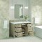 James Martin Vanities Lorelai 48'' S Vanity, Whitewashed Oak w/ Ethereal Noctis Silestone Top w/FreePower Wireless Charger 424-V48-WWO-FENC - alternate 9