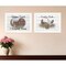 Homeroots Set Of Two Country Living White Framed Print Wall Art, 2PK 407073 - alternate 3