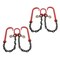 Mytee Products (2 Pack) Tow G80 Recovery V Chain w/ 3/8in x 2ft Legs, Two 15in J-Hook & Grab Hook, 2PK CH382V-15J-PLGH-G80x2 - alternate 6