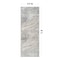 World Rug Gallery Marble Swirl Distressed Runner Rug 2 ft 3 in x 6 ft Gray WR200GRAY23X6 - alternate 5