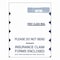 Complyright Jumbo CMS-1500 Health Insurance Form Envelopes for 50 Forms, Square Flap, 9 x 12.5, White, 100PK 1500LR - alternate 1