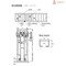 Sartodoors Sliding French Pocket Door with, Planum 0010 Chocolate Ash, Kit Trims Rail Hardware, Solid Wood Int PLANUM0010PD-CA-32 - alternate 5