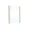 Homeroots 41" Beige Wood Framed Mounted Dresser Mirror 282547 - alternate 1