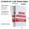 Signmission Maintenance Workers, Plastic Signs Only 24 Inch x 36 Inch, Corrugated Plastic, 2PK CSB-2436-2PACK-MAINTENANCE WORKERS - alternate 2
