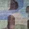 Homeroots 8' X 10' Brown Blue And Green Abstract Washable Indoor Outdoor Area Rug 604357 - alternate 4