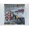 Triton Products (2) Square Hole Pegboards W/ Mounting Hardware, Stainless Steel 18-Gauge Steel, 24" W x 24" H LB1-S - alternate 6