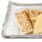 Homeroots 18 Mouth Blown Rectangular Edge Silver Serving Platter Or Tray 375749 - alternate 6