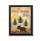 Homeroots Lone Moose 2 Black Framed Print Wall Art 405450 - alternate 5