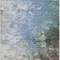Homeroots 3' X 5' Denim Blue Taupe And Ivory Abstract Washable Indoor Outdoor Area Rug 617347 - alternate 6