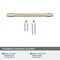 Amerock Destine 5-1/16 inch 128mm Center-to-Center Golden Champagne Cabinet Pull BP36859BBZ - alternate 3