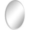 Fab Glass And Mirror Large Oval Hooks Mirror (48in. H x 24in. W), Tempered, Glass, Wall Mirror, Safety Backing 799456351834 - alternate 1
