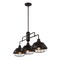 Jonathan Y Levi 40.5" 3-Light Industrial Farmhouse Iron Linear LED Pendant, Oil Rubbed Bronze JYL1119A - alternate 1
