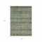 Homeroots 8' X 10' Olive Green Gray And Fern Green Southwestern Washable Indoor Outdoor Area Rug 615971 - alternate 7