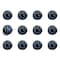 Homeroots 1.5" X 1.5" X 1.5" Black And Light Blue Knobs, 12PK 321683 - alternate 4