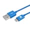 Monoprice Usb A To Micro B Cable, 3 ft.Blue 13924 - alternate 1