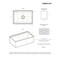 Whitehaus Collection Whitehaus 27 in  Reversible Single Bowl Workstation Fireclay Sink Set with a Smooth Front Apron WHLW2719 - alternate 2