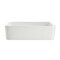 Anzzi Modena Series 5.4 in. Ceramic Rectangular Vessel Bathroom Sink Basin in White LS-AZ922 - alternate 5
