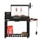 Koolmore 54 in. Argentine Charcoal Grill with Interchangeable V-Grates, Outdoor BBQ, Black KM-OG-AV-54 - alternate 1