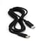 Sanoxy Braided USB Type C to Type C Fast Charging Data Sync USB-C to USB-C Cable 6ft Black SNX-CABLE9 - alternate 4