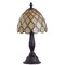 Jonathan Y Campbell Tiffany-Style 12.5" LED Table Lamp, Bronze JYL8015A - alternate 4