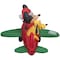Gemmy Airblown Animated Christmas Inflatable Mickey Mouse and Pluto in Airplane 54 in. Inflatable 36893 - alternate 3