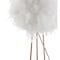 Jonathan Y Stork 52" Feather Metal LED Floor Lamp, White/Gold JYL9052A - alternate 5