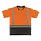 Ergodyne S Orange Class 2 Hi-Vis T-Shirt Black Bottom 8294BK - alternate 1