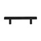 Laurey 96mm Square Bar Pull - Wynwood - Matte Black 12420 - alternate 2