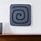 Homeroots 19" X 19" Gray and Black Geometric Sandstone Hanging Dimensional Sculpture 274758 - alternate 3
