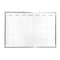 Flipside 24 x 36 Aluminum Framed Calendar Magnetic White Dry Erase Board 17303 - alternate 1
