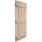 Ekena Millwork Rustic Four Board Joined Board-n-Batten Riverwood Faux Wood Shutters, 22W x 62H, PR SHUBJS22X62RWPR - alternate 12