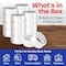 Campior Clear Packing Tape, Heavy Duty, 1.88In x 60 Yards, 2.7mil, 18 Rolls for Shipping and Sealing CMPTAPE18 - alternate 5