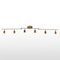 Vidalite Shura Brass 6-Light Swivel Track Light with Rotatable Heads, Integrated LED, 3000k, 3000 Lumen CE1009227 - alternate 7