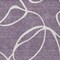 Homeroots 8' X 10' Purple And Ivory Abstract Washable Indoor Outdoor Area Rug 597514 - alternate 4