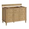 James Martin Vanities Lorelai 48'' S Vanity, Light Natural Oak w/ Jasmine Pearl Silestone Top w/FreePower Wireless Charger 424-V48-LNO-FEJP - alternate 6
