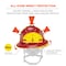 Ergodyne Red Class C Type 2 MIPS Full Brim Safety Helmet 8964-MIPS - alternate 9