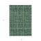 Homeroots 3' X 5' Fern Green And Charcoal Medallion Washable Indoor Outdoor Area Rug 589296 - alternate 6